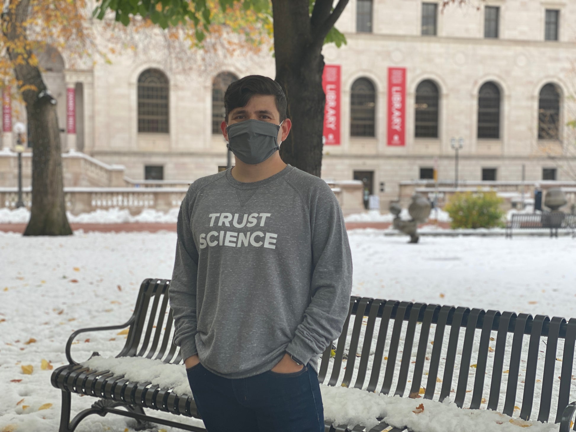 Trust Science crewneck sweatshirt