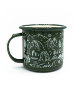 National Parks Iconic Enamel Mug