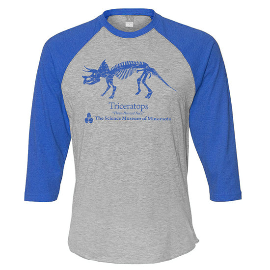 Triceratops 3/4 Sleeve Shirt (Adult)