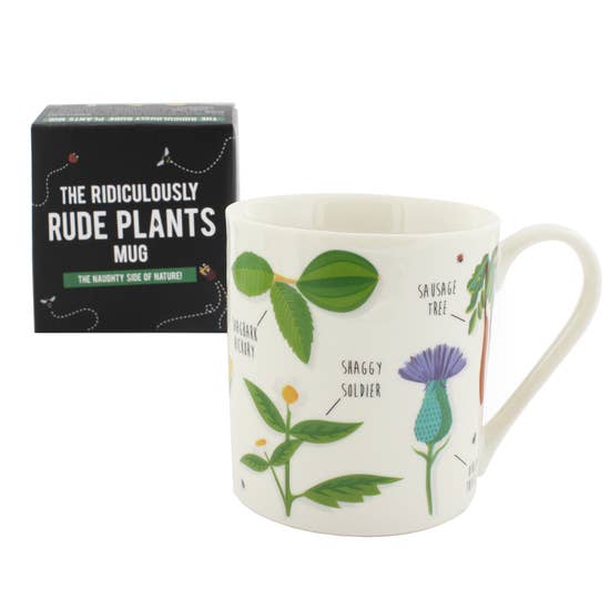Ridiculously Rude Plant Mug