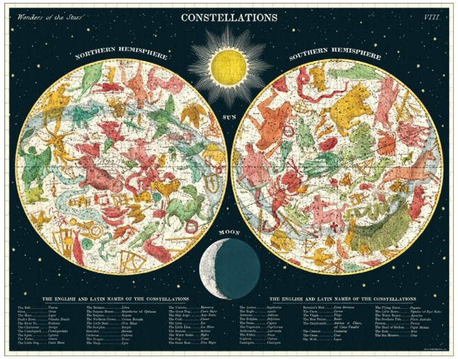 Constellations Vintage 1000 Puzzle