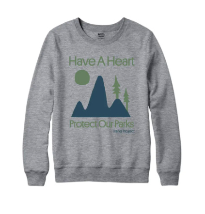 Have a Heart, Protect Our Parks Crewneck (Adult)