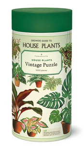 House Plants Vintage 1000 Puzzle