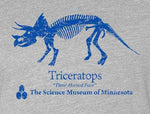 Blue Triceratops T-Shirt (Youth)