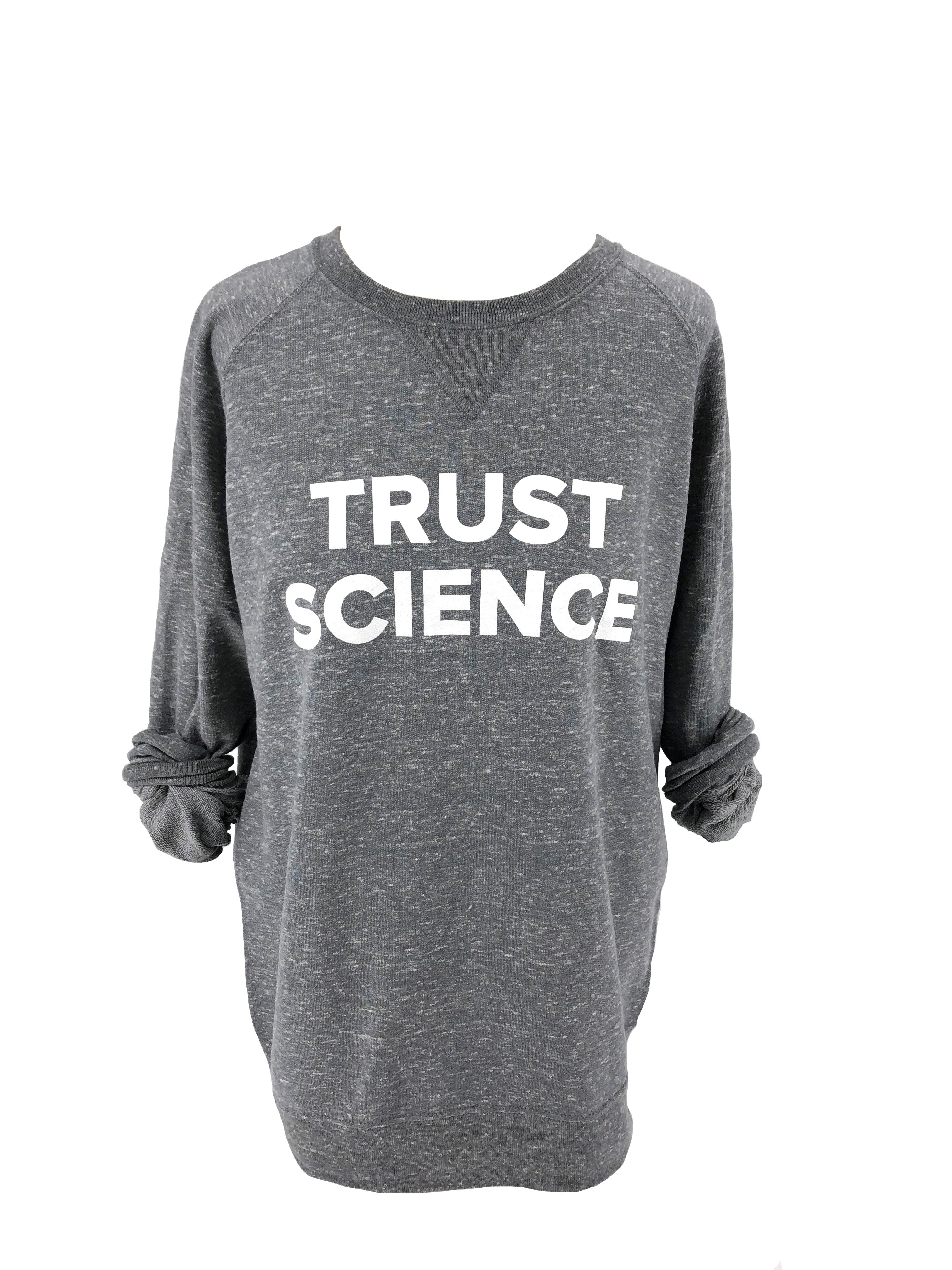 Trust Science crewneck sweatshirt