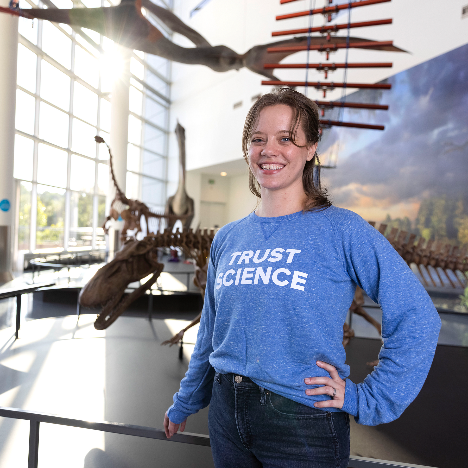 Trust Science crewneck sweatshirt