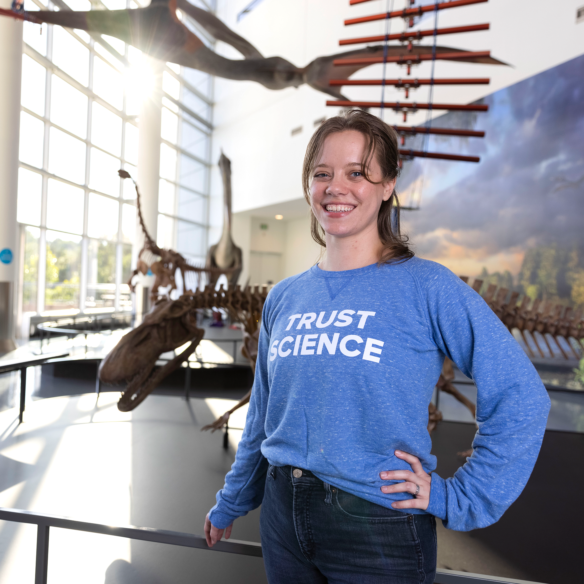 Trust Science crewneck sweatshirt