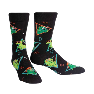 Jurassic Party Crew Sock