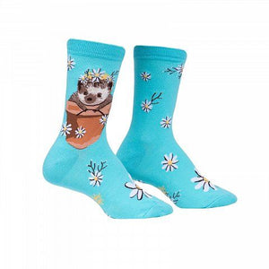 My Dear Hedgehog Crew Sock