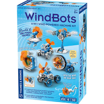 WindBots: 6-In-1 Wind Powered Machine Kit