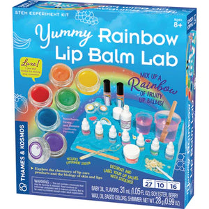 Yummy Rainbow Lip Balm Lab