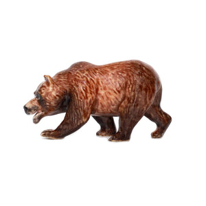 Grizzly Bear Porcelain Miniature