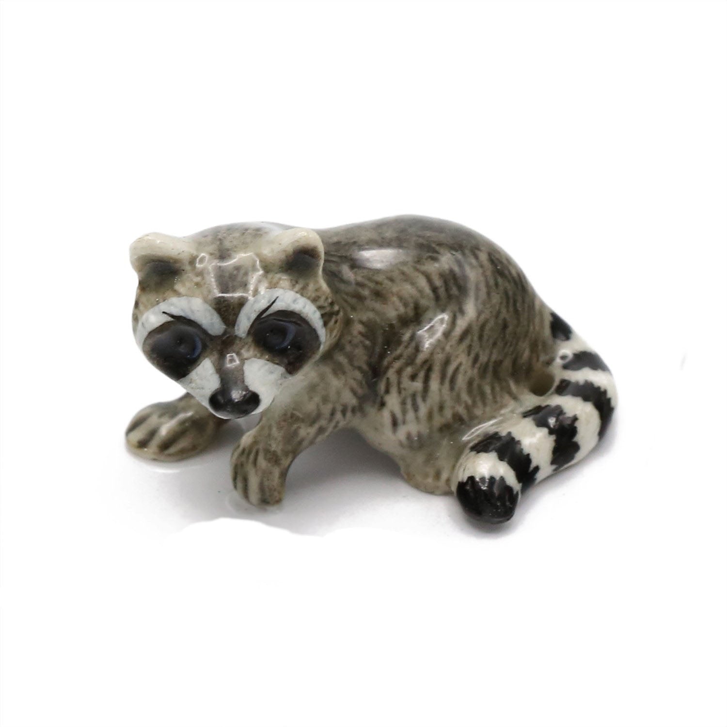Raccoon Porcelain Miniature