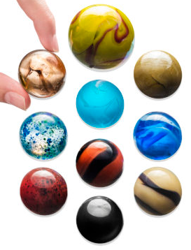 Solar System Marbles