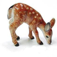 Deer Fawn Porcelain Miniature