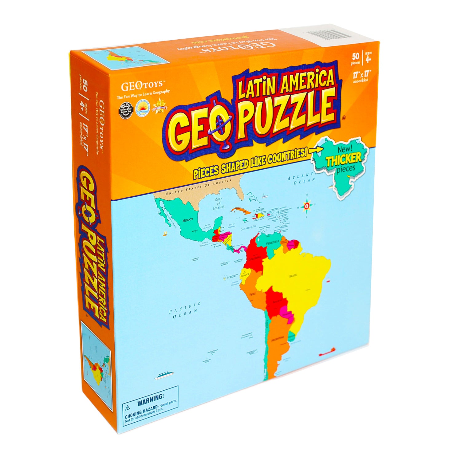 Latin America 50 Geo Puzzle