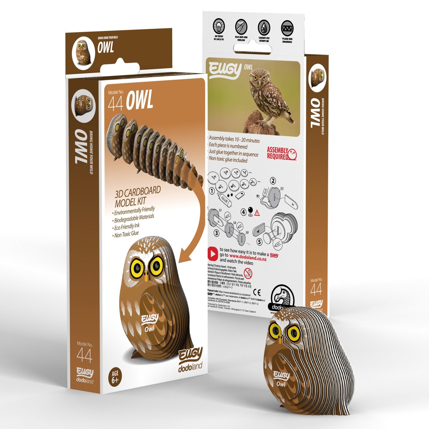 Owl 3D Puzzle