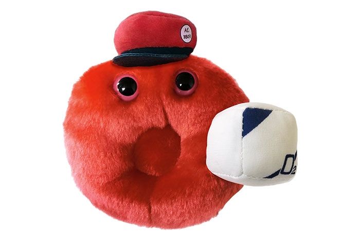 Cells at Work! Red Blood Cell Plush
