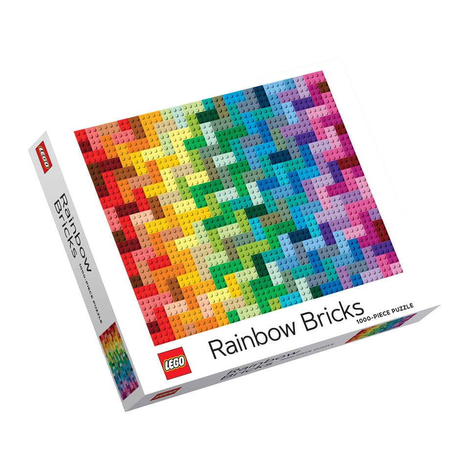 LEGO Rainbow Bricks 1000 Piece Puzzle