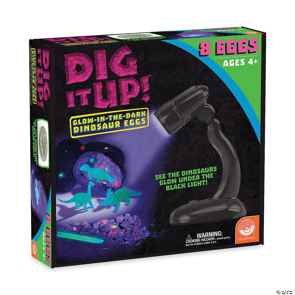 Dig it Up Glow-in-the-Dark Dinosaur Eggs Kit