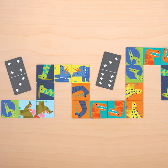 Dinosaur Dominos