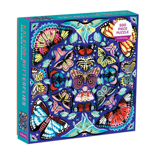 Kaleidoscope Butterflies 500 Piece Puzzle