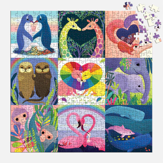 Love in the Wild 500 Piece Puzzle