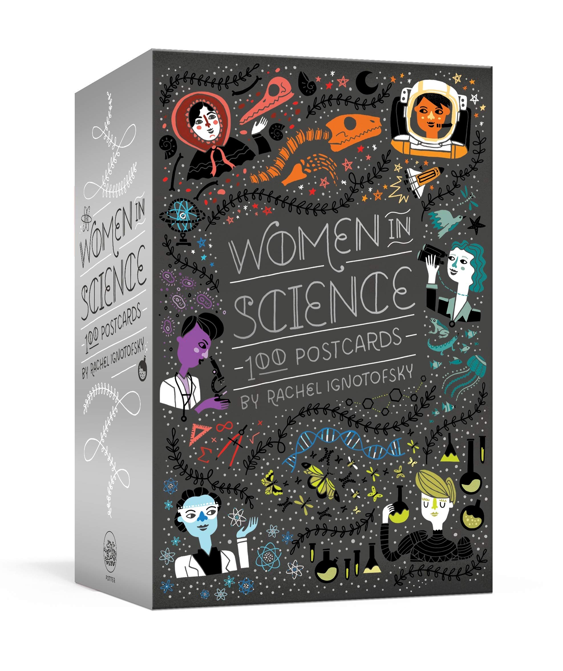 Women In Science Postcards