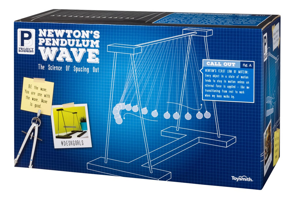 Large Wave Newton's Cradle