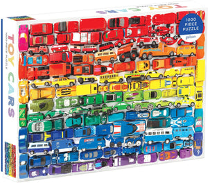 Rainbow Toy Cars 1000 Puzzle