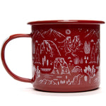 National Parks Iconic Enamel Mug